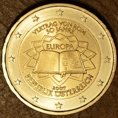 eurocoin eurocoins 2 Euro Austria 2007 - 50th anniversary of the Tr...