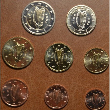 eurocoin eurocoins Set of 8 coins Ireland 2009 (UNC)