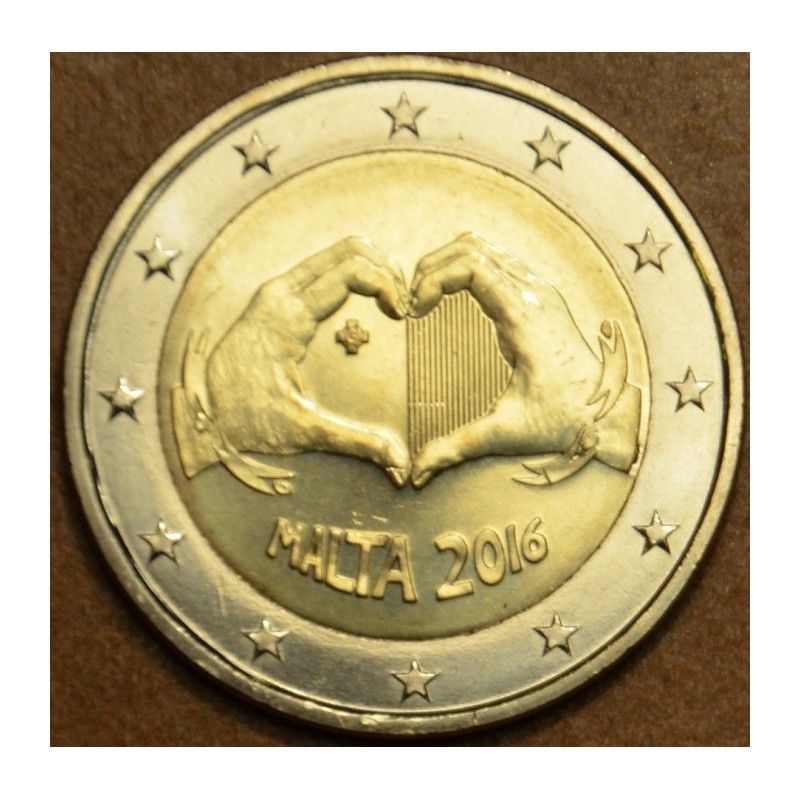 eurocoin eurocoins 2 Euro Malta 2016 - Love (UNC)