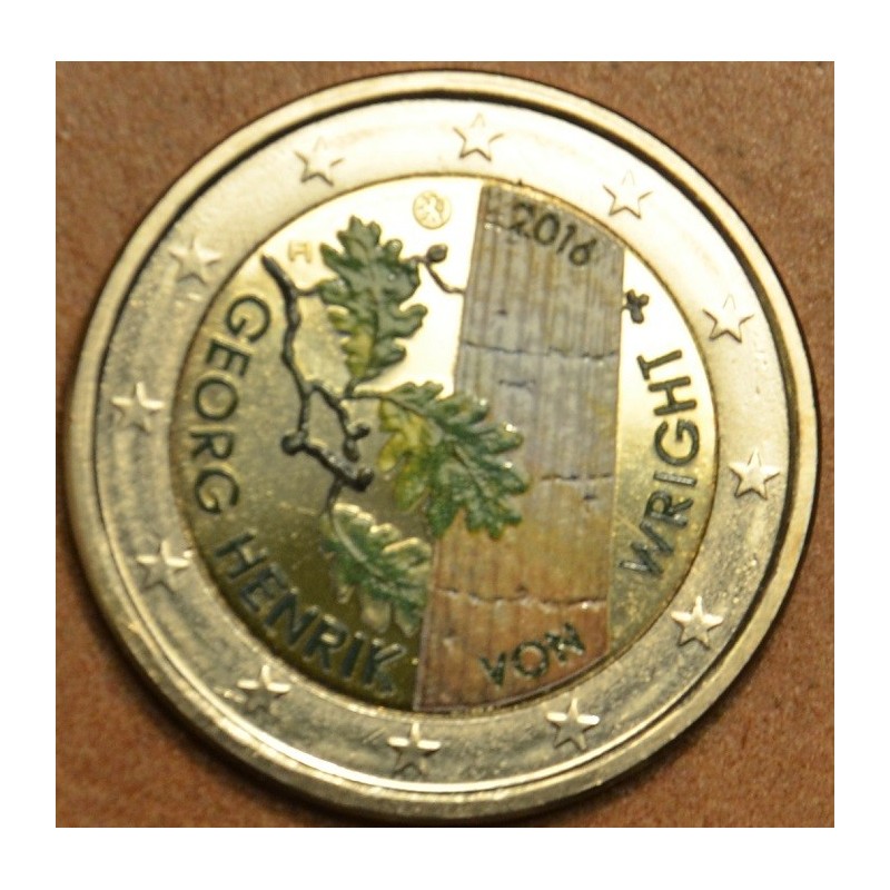 Euromince mince 2 Euro Fínsko 2016 - George Henrik von Wright III. ...