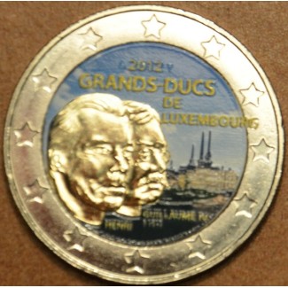 2 Euro Luxembourg 2012 -100th Anniversary of the death of the William IV. - II. (colored UNC)