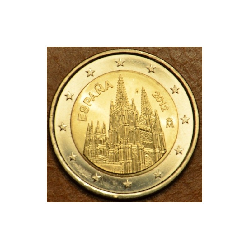 Euromince mince 2 Euro Španielsko 2012 - Katedrála v Burgose (UNC)