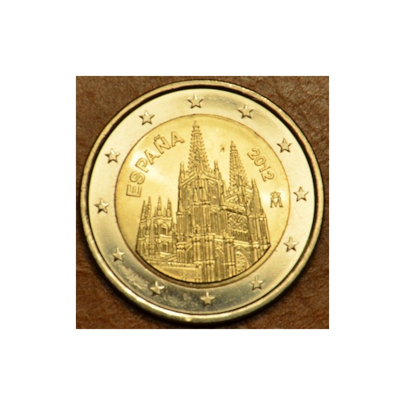 euroerme érme 2 Euro Spanyolország 2012 - A burgosi katedrális (UNC)