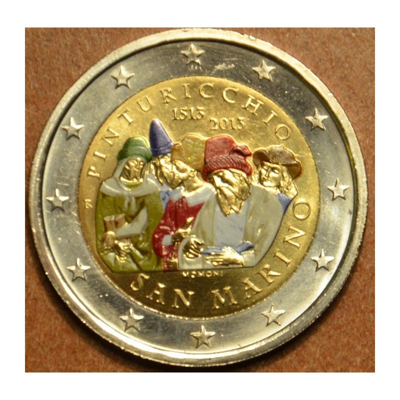 eurocoin eurocoins 2 Euro San Marino 2013 - The 500th Anniversary o...