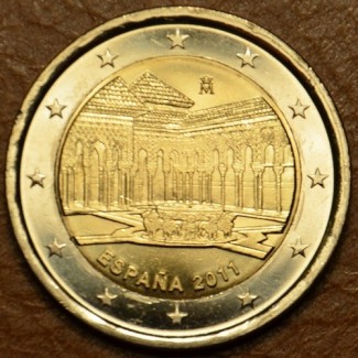 Euromince mince 2 Euro Španielsko 2011 -UNESCO: Alhambra v Granade ...