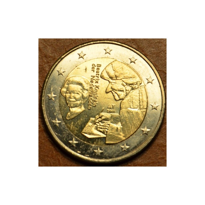 Euromince mince 2 Euro Holandsko 2011 - 500. výročie Erasmovej sláv...