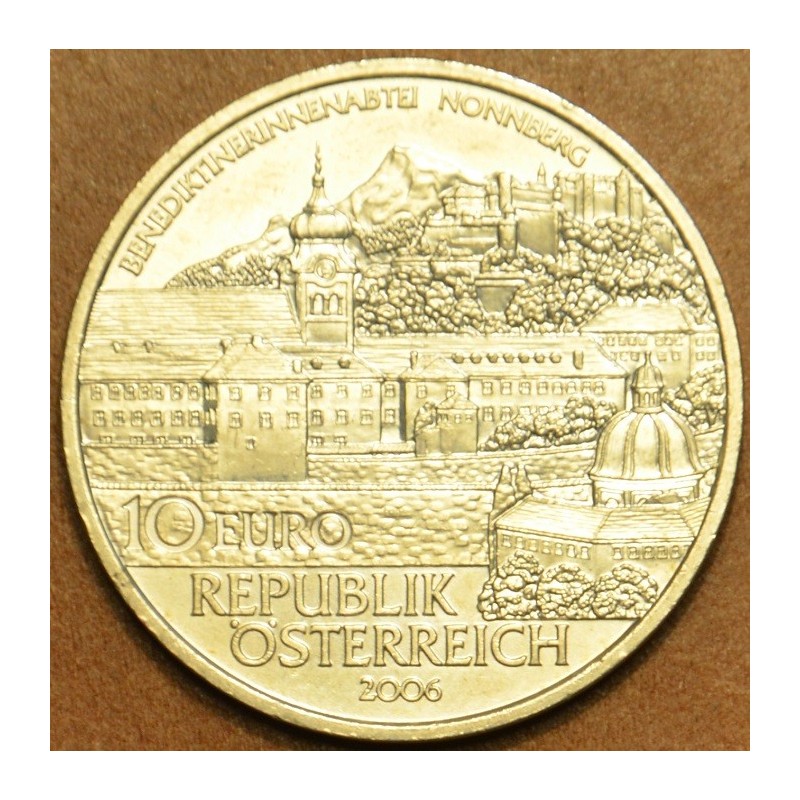 eurocoin eurocoins 10 Euro Austria 2006 Nonnberg(UNC)