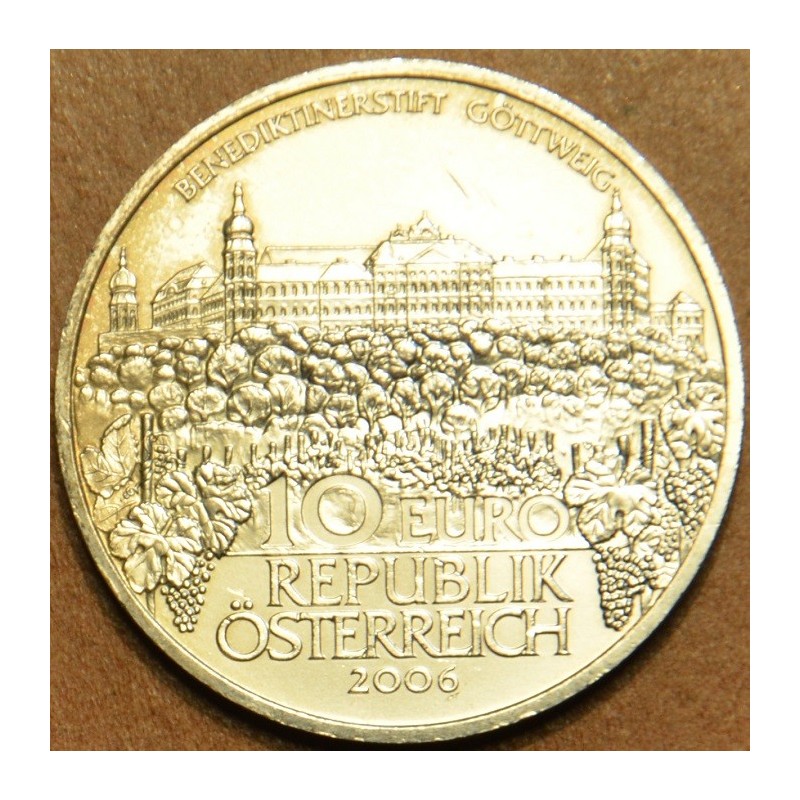 eurocoin eurocoins 10 Euro Austria 2006 Göttweig (UNC)