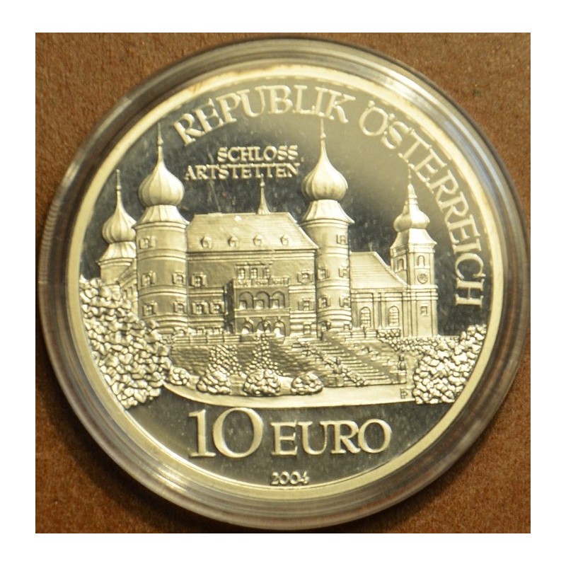 euroerme érme 10 Euro Ausztria 2004 Artstetten (Proof)
