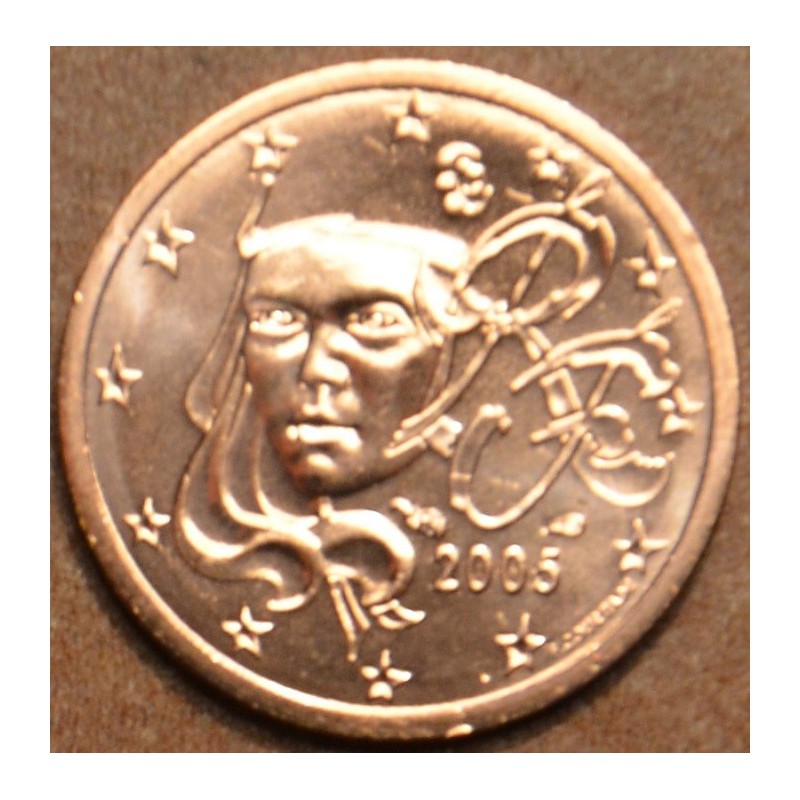 Euromince mince 1 cent Francúzsko 2005 (UNC)