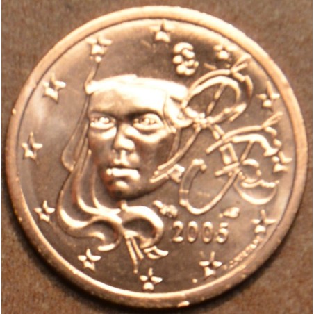 eurocoin eurocoins 1 cent France 2005 (UNC)