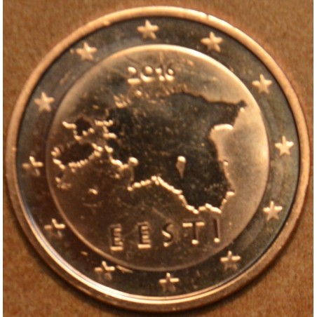 Euromince mince 2 cent Estónsko 2016 (UNC)