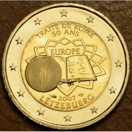 euroerme érme 2 Euro Luxemburg 2007 - 50 éves a Római szerződés (UNC)