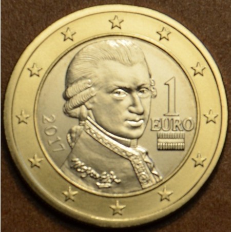 Euromince mince 1 Euro Rakúsko 2017 (UNC)