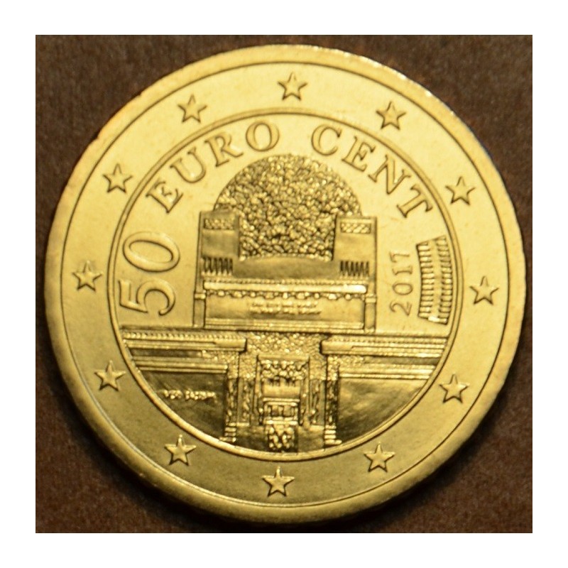 Euromince mince 50 cent Rakúsko 2017 (UNC)