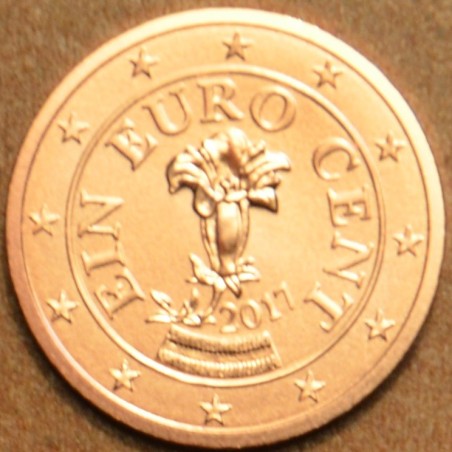 euroerme érme 1 cent Ausztria 2017 (UNC)
