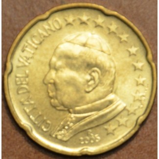 Euromince mince 20 cent Vatikán Ján Pavol II 2005 (BU)