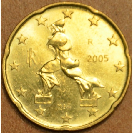 eurocoin eurocoins 20 cent Italy 2005 (UNC)