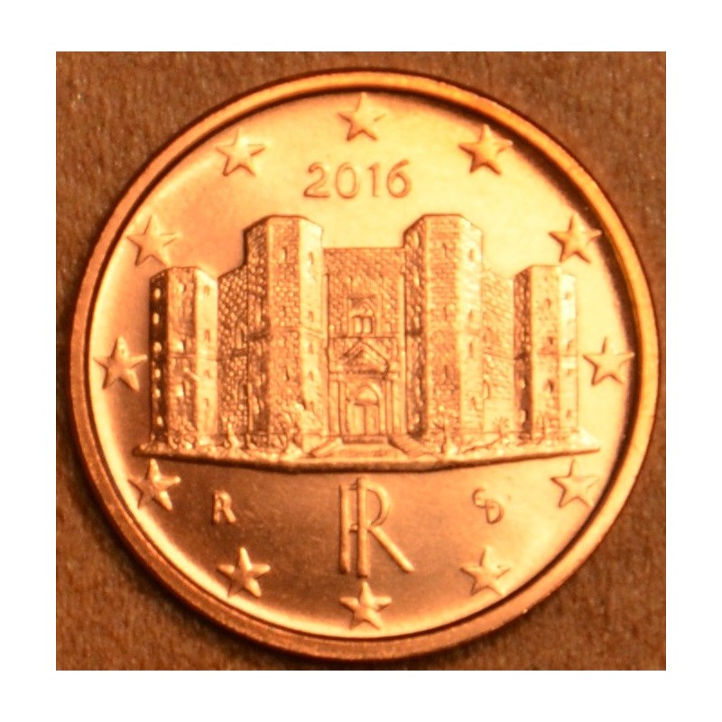 Euromince mince 1 cent Taliansko 2016 (UNC)
