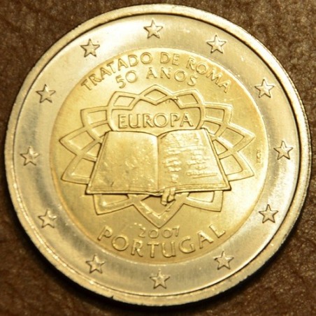 euroerme érme 2 Euro Portugália 2007 - 50 éves a Római szerződés (UNC)
