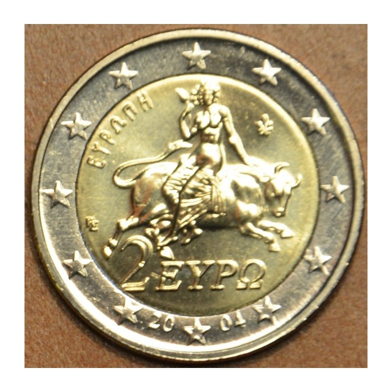 Euromince mince 2 Euro Grécko 2004 (UNC)