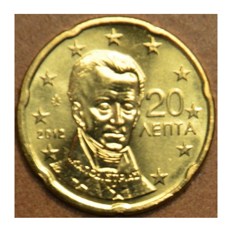 Euromince mince 20 cent Grécko 2012 (UNC)