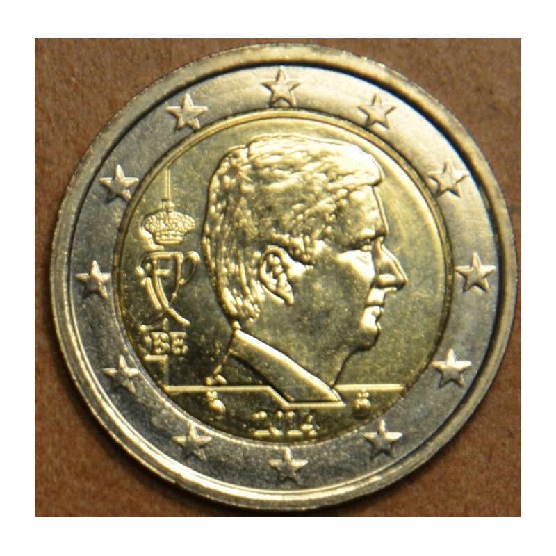 Euromince mince 2 Euro Belgicko 2014 - Filip (UNC)