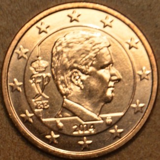Euromince mince 1 cent Belgicko 2014 - Kráľ Filip (UNC)