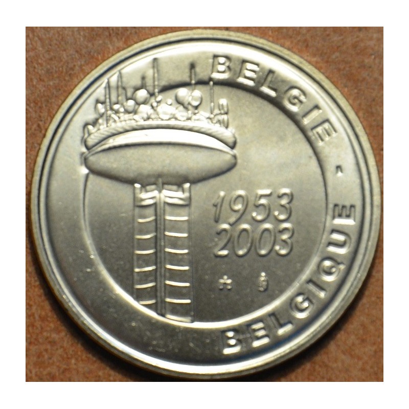 euroerme érme Zseton - Belgium 2003 - A televizio 50 éve