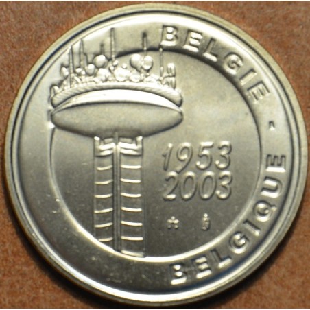 euroerme érme Zseton - Belgium 2003 - A televizio 50 éve