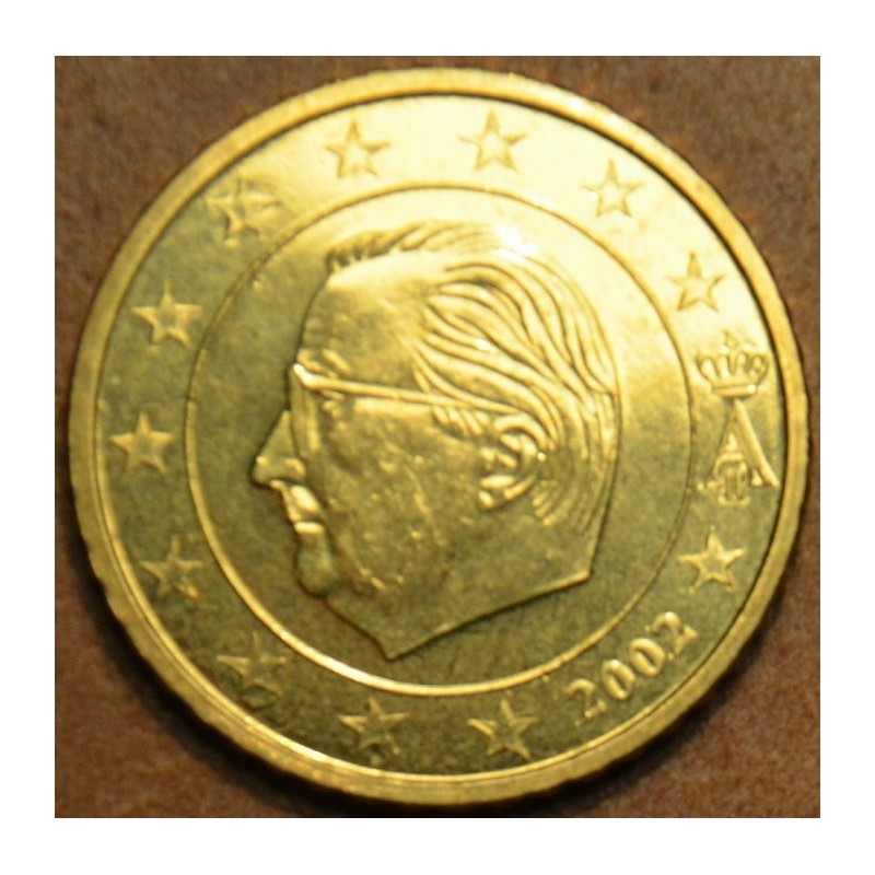 euroerme érme 50 cent Belgium 2002 (UNC)