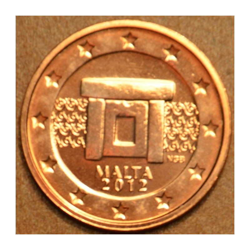 euroerme érme 5 cent Málta 2012 (UNC)