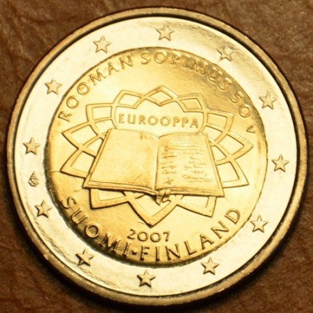Euromince mince 2 Euro Fínsko 2007 - 50 rokov Rímskej zmluvy (UNC)