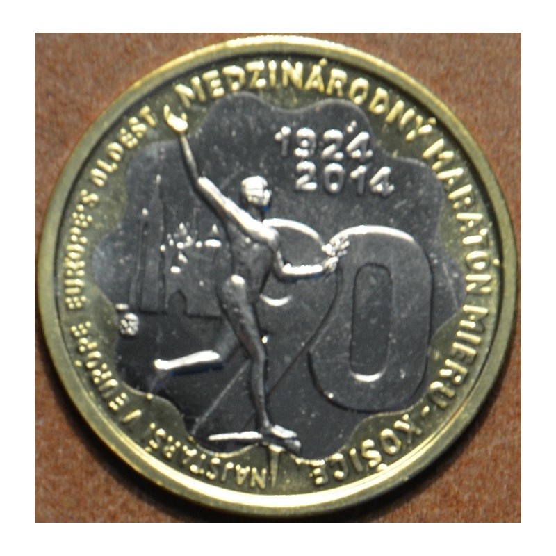 Euromince mince Žetón Slovensko - Košický maratón 2014