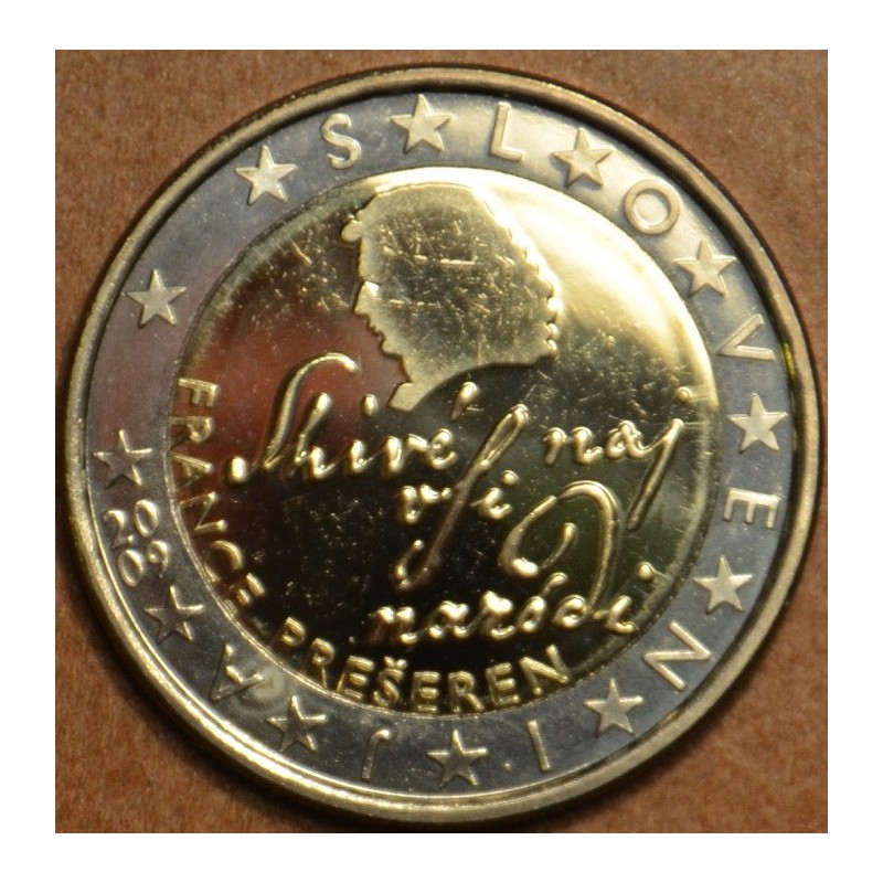eurocoin eurocoins 2 Euro Slovenia 2008 (UNC)