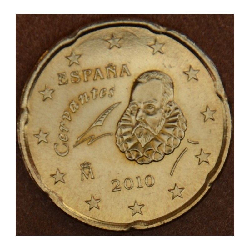 Euromince mince 20 cent Španielsko 2010 (UNC)