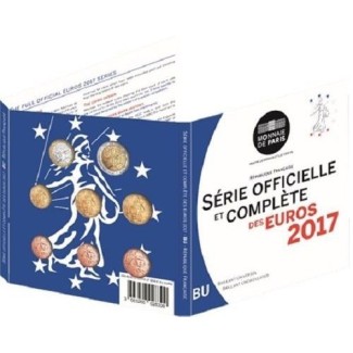 Set of 8 eurocoins France 2017 (BU)