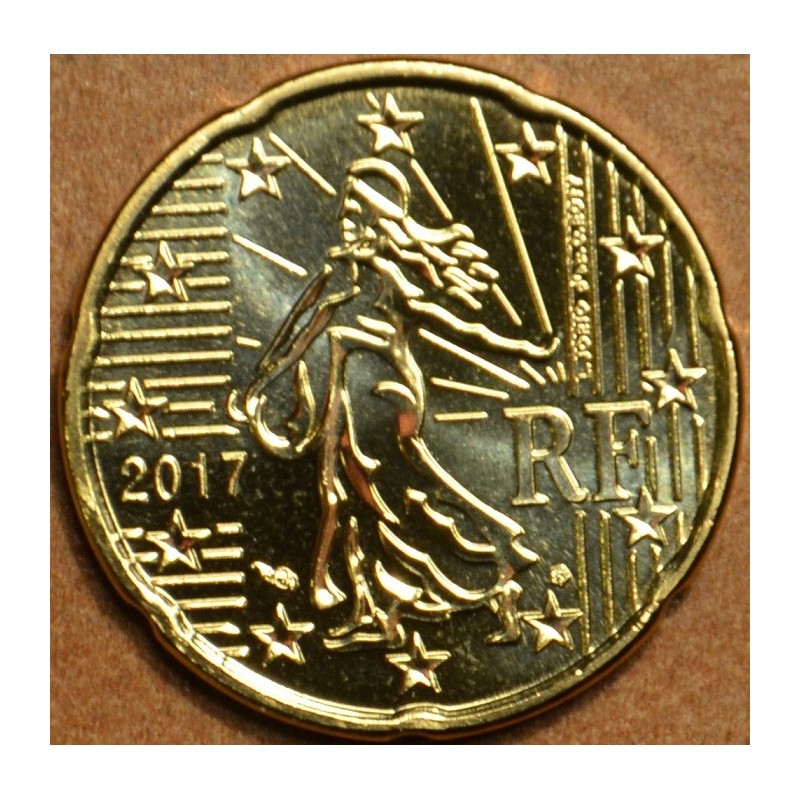 Euromince mince 20 cent Francúzsko 2017 (UNC)