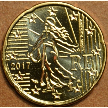 Euromince mince 20 cent Francúzsko 2017 (UNC)