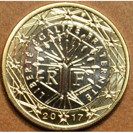 Euromince mince 1 Euro Francúzsko 2017 (UNC)