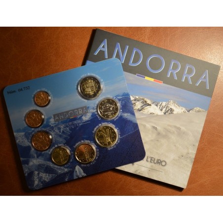 eurocoin eurocoins Set of 8 Euro coins Andorra 2014 (BU)