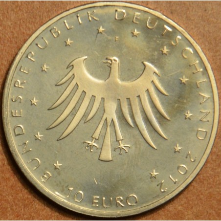 euroerme érme 10 Euro Németország \\"F\\" 2012 Grimm (UNC)