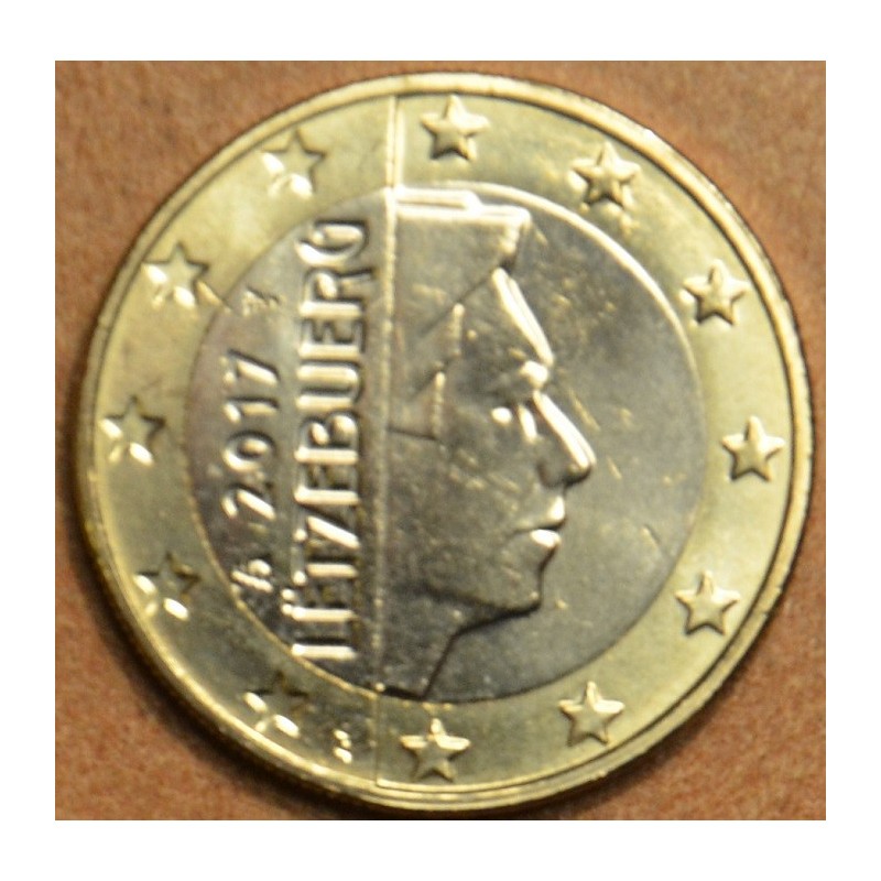 Euromince mince 1 Euro Luxembursko 2017 (UNC)
