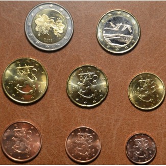 Set of 8 eurocoins Finland 2011 (UNC)