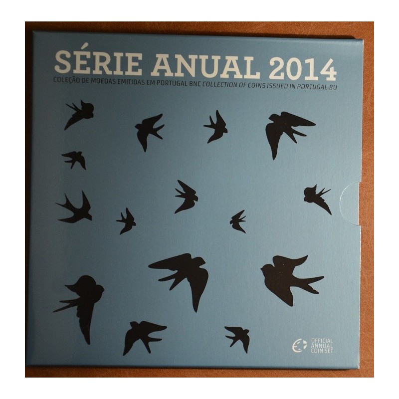 eurocoin eurocoins Portugal 2014 set of 8 coins (BU)