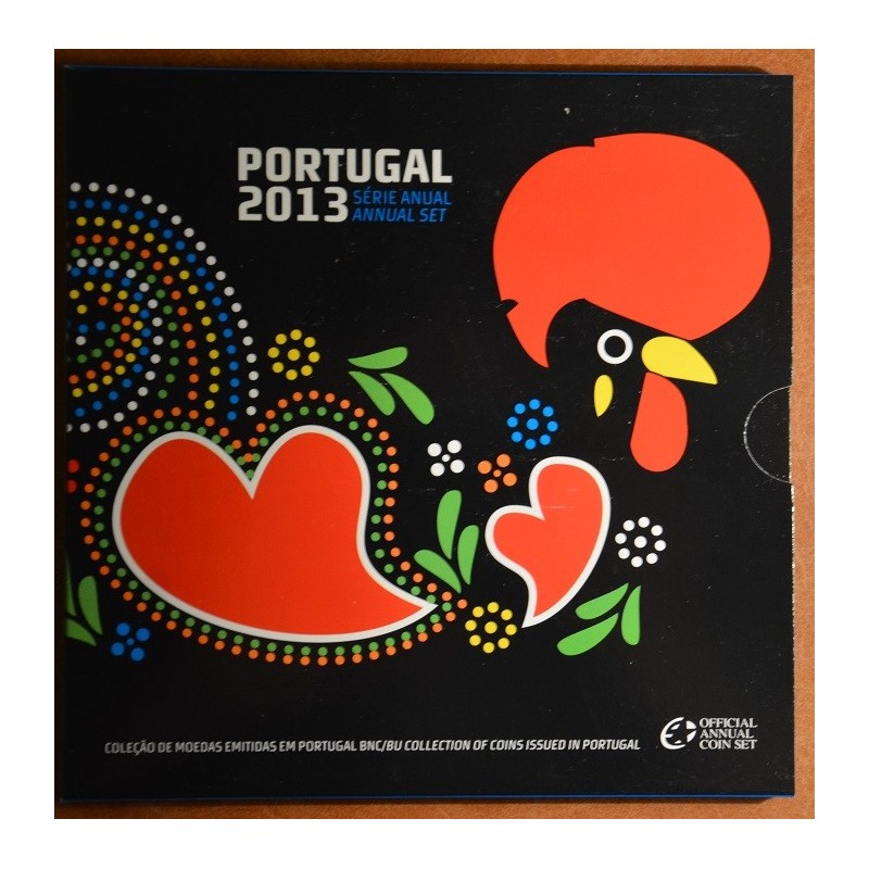 eurocoin eurocoins Portugal 2013 set of 8 coins (BU)