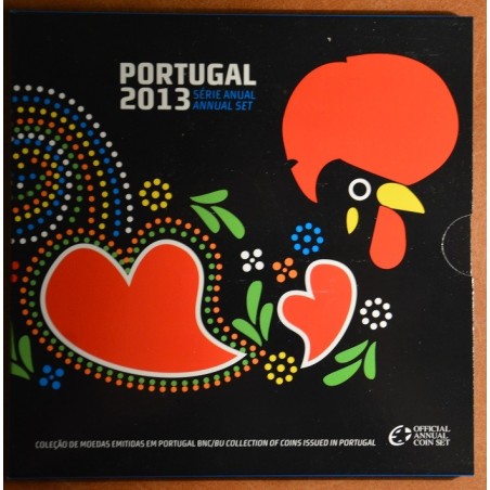 eurocoin eurocoins Portugal 2013 set of 8 coins (BU)