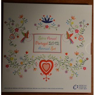 euroerme érme Portugália 2012 - 8 részes forgalmi sor (BU)