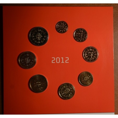 eurocoin eurocoins Portugal 2012 set of 8 coins (BU)
