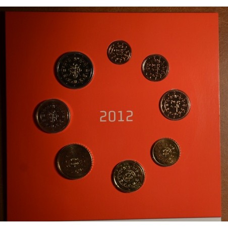 eurocoin eurocoins Portugal 2012 set of 8 coins (BU)